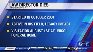 Anderson County Law Director dies