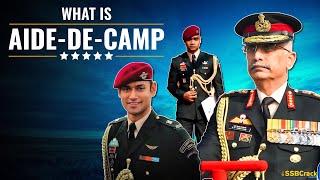 What is ADC  | Aide-De-Camp