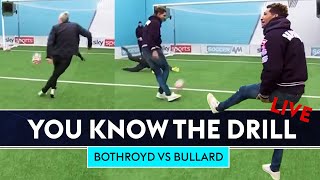 "I think I've pulled my hammy!" | Jay Bothroyd and Bullard battle it out in INTENSE drill 💥 | YKTD