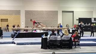 Victoria DeMeo- 9.1 Beam Routine at Regionals