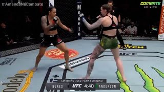 LUTA DA AMANDA NUNES X MEGAN ANDERSON - ASSISTA O UFC 259 EM HD HIGHLIGHTS