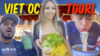 Huge Vietnamese Food Tour of the Largest Little Saigon in America! (Orange County Viet Food Crawl!)
