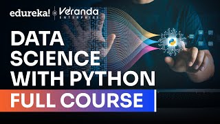 Data Science With Python Full Course 2025 | Python for Data Science | Python Data Science | Edureka