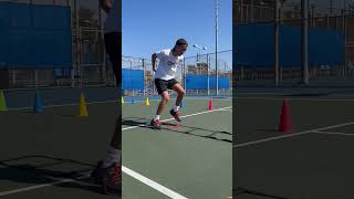 Footwork and coordination ladder drill