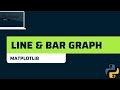 How to draw Line & Bar Graphs using Matplotlib in Python | Matplotlib | DevIncept |