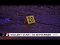 Violent start to September in Minneapolis with 5 homicides in as many days