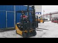 Электрический погрузчик komatsu fb15 12