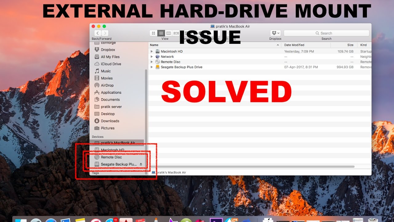 Format External Hard Drive Mac Error Garryrev