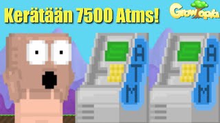 Growtopia - Kerätään 7500 Atms | 14 Päivän Aikana!