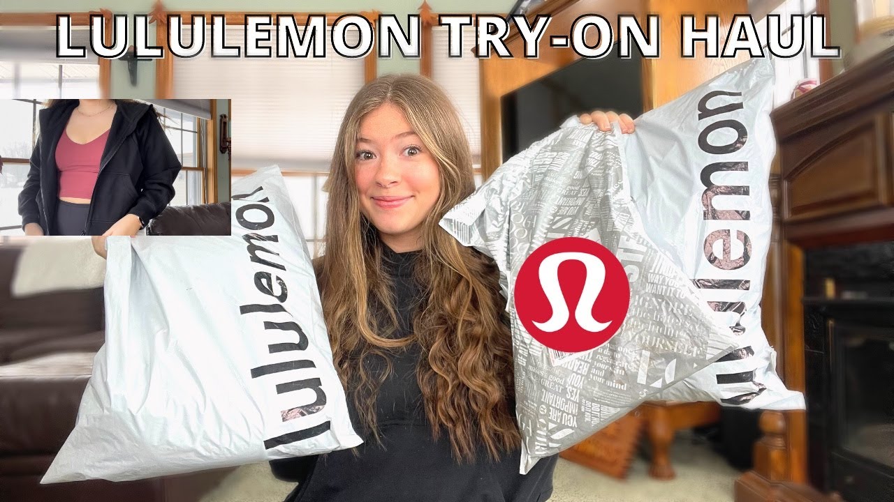 HUGE Lululemon Haul *TRY-ON |$400 Lululemon Try-on Haul - YouTube