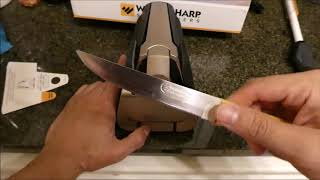 How to use the Work Sharp E5 Electric Knife Sharpener and Ceramic Honing Rod