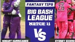Hobart Hurricanes vs Sidney Sixer  I Betting tips | Big Bash League | 22nd December 2022 I