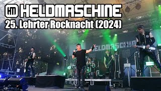 Heldmaschine - Full live performance at the 25. Lehrter Rocknacht festival 2024 (Germany) Flashmob