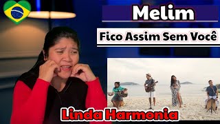 Melim - Fico Assim Sem Você / Without You (Claudinho e Buchecha / Mariah Carey) REACTION