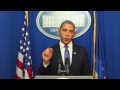 a congratulatory message from president obama