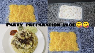 # smallparty preparation vlog#muttamala#thalasseryfishdumbiriyani#elaneer pudding#