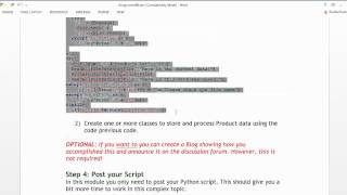 Python Module 08 19 Assignment 8 Starter