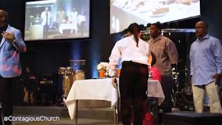 A Table is being Prepared for You | Psalm 23 Contagious Church Message | LaJun & Valora Cole