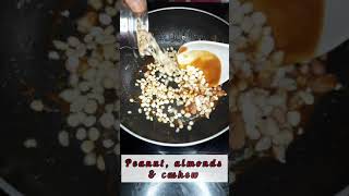 How to make candied-caramelised cashew nuts #shorts