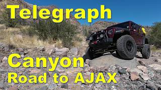 Telegraph Canyon Arizona Trail Run to the AJAX Mine