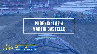 Phoenix Round 4 of Supercross Lap with Martin Castelo | Skid Steer Solutions