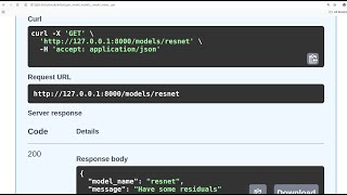 Python FastAPI get API with path parameter