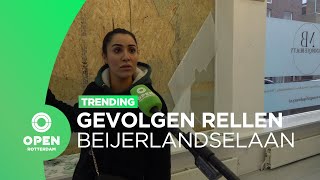 Ondernemer Beijerlandselaan vertelt over de vernieling van haar zaak | Trending