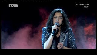 XFactor Greece 2017 Live 4  - LOVE ON THE BRAIN - Thaleia Tsiatini