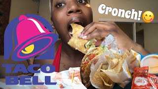 TACO BELL MUKBANG | get to know me questions