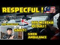 SALUT !! INILAH RESPONS PENGGUNA JALAN MALAYSIA KETIKA SIREN AMBULANS LEWAT ! 99% RESPECTFUL ....