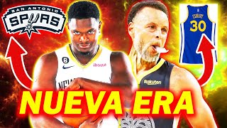 BOMBAZO EN EL MERCADO! ZION A SPURS? Y EL RETIRO DE CURRY