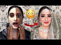 Brown skin makeup transformation 😳 walima bridal makeup tutorial with Kryolan tv paint stick