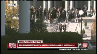 LIVESTREAM: President-Elect Donald Trump set to meet President Obama at White House