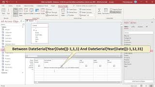 How to use DATESERIAL function to get a date in MS Access - Office 365
