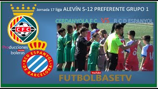 Cerdanyola vs Espanyol. Alevín U12 Preferente G 1