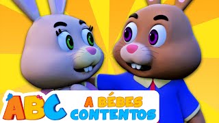 A Bebés Contentos | Los Conejitos Duermen - Canciones Infantiles Animadas | All Babies Channel