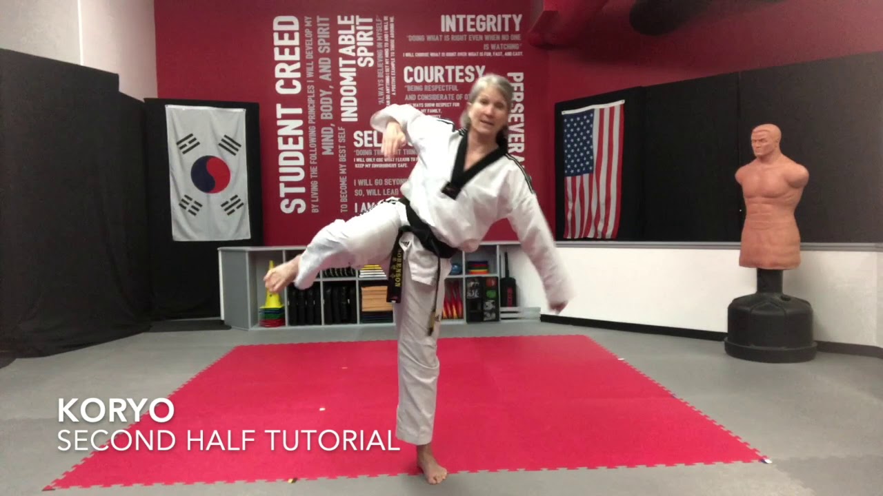 Poomsae Tutorial - Directions 5-9 Of Koryo - YouTube