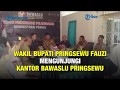 WAKIL BUPATI PRINGSEWU FAUZI MENGUNJUNGI KANTOR BAWASLU PRINGSEWU