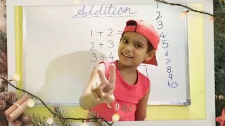 Vedic math addition for kids kg  1 & 2