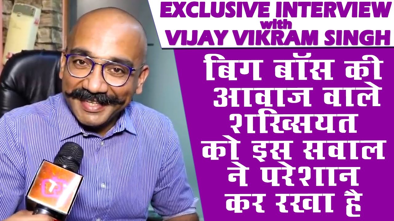 Bigg Boss 13: Voice Behind The Show Vijay Vikram Singh Gives Sneak Peak ...