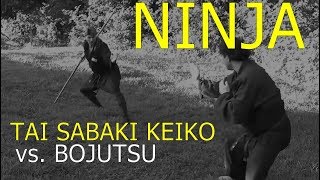 NINJA TRAINING 🥷🏻 Tai-Sabaki: Body Movement Drills - Ninjutsu Techniques
