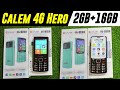 Calme 4g hero unboxing /best keypad android phone,