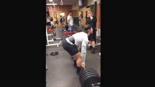 18 Year Old Reps 5 Plate DeadLift