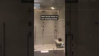 Kylie Jenner shows her shower room