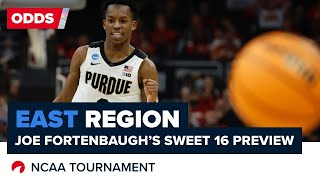 March Madness - NCAA Tournament East Region Sweet 16 Betting Preview and Picks