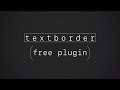 TextBorder Free Plugin for After Effects
