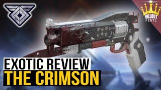 Destiny 2: Exotic Review, CRIMSON Hand Cannon (Warmind DLC)