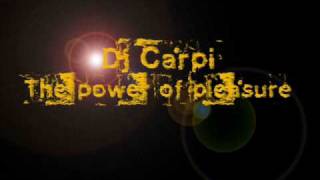 Dj Carpi - The power of pleasure(dreamsplash remix)