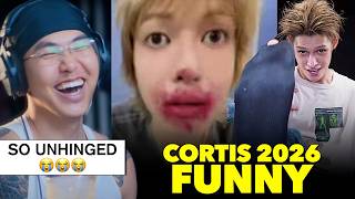 Athlete Reacts CORTIS Funny moments (RedRed era)