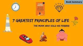 7 Greatest Principles of Life | The Monk Who Sold his Ferrari Book Summary | @spoted957